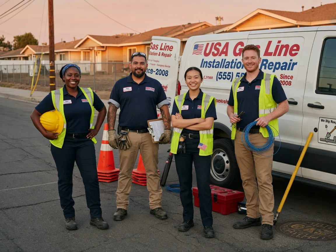 Gas Line Installation company in Jamestown, KS